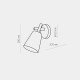 Бра TK-Lighting vaio white 818 белый ( 4017634 )