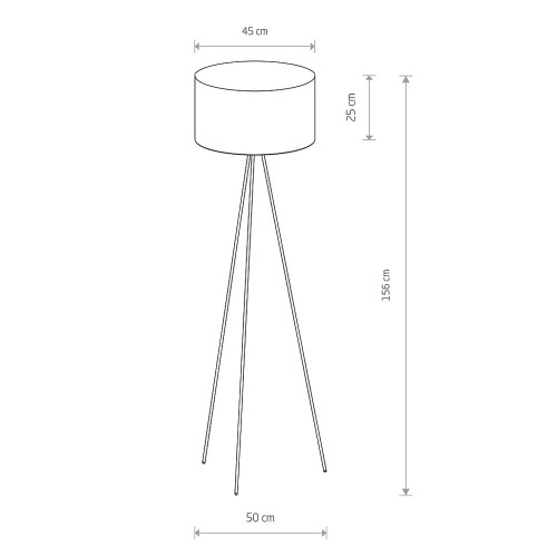 Торшер Nowodvorski 8191 Cadilac I E27 1x40W IP20 Wh ( 4011995 )