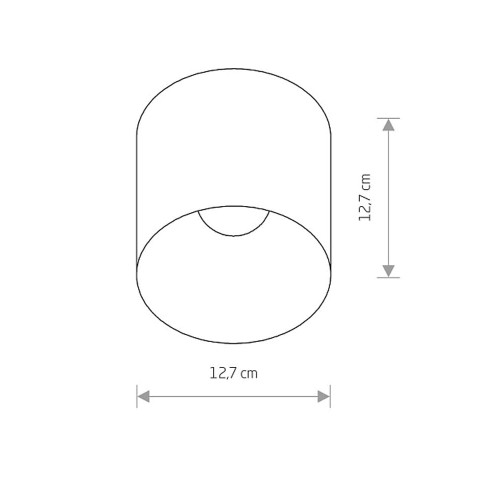 Точковий світильник Nowodvorski 8195 Halo GU10 1x10W IP20 Wh ( 4012044 )