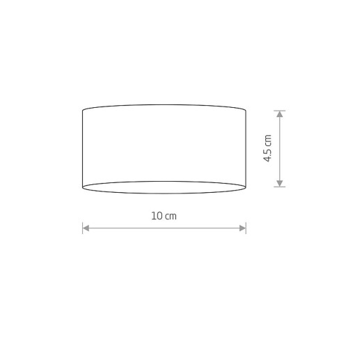 Точковий світильник Nowodvorski 8202 Flea GX53 1x12W IP20 Wh ( 4012046 )