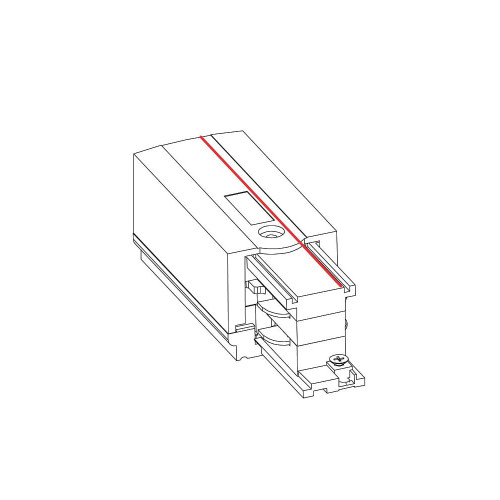 Соединитель Nowodvorski 8232 Ctls Power End Cap Left Wh ( 4012779 )