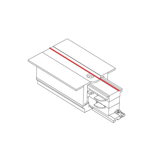 Соединитель Nowodvorski 8235 Соединитель Nowodvorski Ctls Recessed Power End Cap, Left IP20 Bl ( 4012782 )