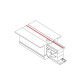 Соединитель Nowodvorski 8235 Соединитель Nowodvorski Ctls Recessed Power End Cap, Left IP20 Bl ( 4012782 )