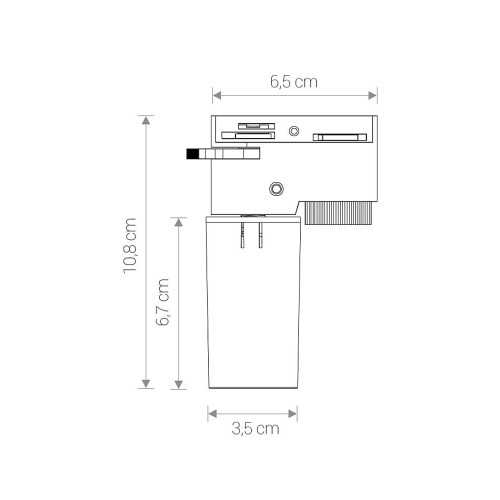 Основа Nowodvorski 8361 Cameleon Canopy G 10W IP20 Wh ( 4012552 )