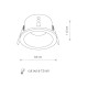 Точковий світильник Nowodvorski 8366 Charlie GU10 1x15W IP54 Wh ( 4012056 )