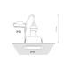 Точковий світильник Nowodvorski 8367 Charlie GU10 1x15W IP54 Bl ( 4012057 )