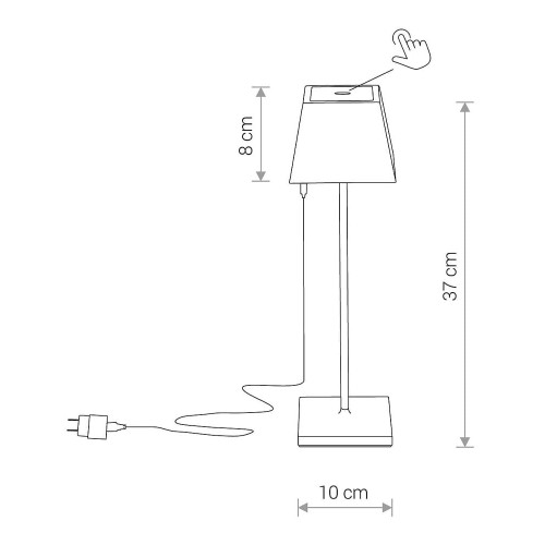 Світильник вуличний Nowodvorski 8397 Mahe LED 1x2,2W 3000K 168Lm IP54 Wh ( 4011092 )