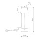 Світильник вуличний Nowodvorski 8397 Mahe LED 1x2,2W 3000K 168Lm IP54 Wh ( 4011092 )