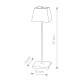 Світильник вуличний Nowodvorski 8398 Mahe LED 1x2,2W 3000K 168Lm IP54 Bl ( 4011093 )