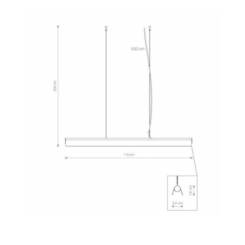Абажур Nowodvorski 8451 Cameleon Led 36w 3000K 2200Lm IP20 Wh ( 4012580 )