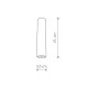 Плафон для Nowodvorski 8481 Cameleon Eye M GU10 Bl ( 4012597 )
