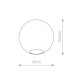 Плафон для світильника Nowodvorski 8527 Cameleon Sphere Xl E27/G9 Transparent ( 4012638 )