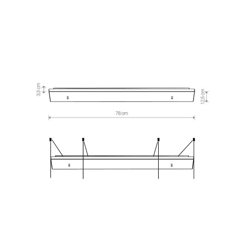 Основание Nowodvorski 8552 Cameleon Canopy D 780 10W IP20 Bl ( 4012660 )
