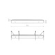 Основание Nowodvorski 8552 Cameleon Canopy D 780 10W IP20 Bl ( 4012660 )