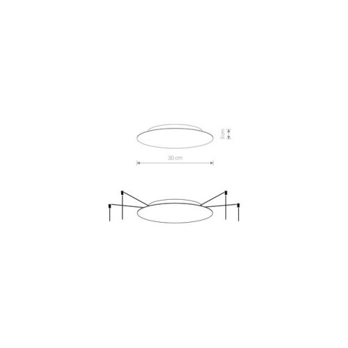 Основание Nowodvorski 8566 Cameleon Canopy 10W IP20 Wh ( 4012673 )