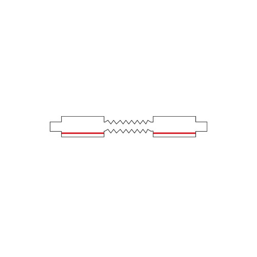 Соединитель Nowodvorski 8676 Ctls Recessed Power Flex Connector IP20 Wh ( 4012806 )