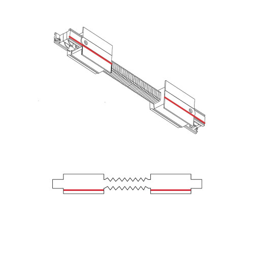 Соединитель Nowodvorski 8677 Ctls Recessed Power Flex Connector IP20 Bl ( 4012807 )