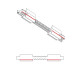 Соединитель Nowodvorski 8677 Ctls Recessed Power Flex Connector IP20 Bl ( 4012807 )
