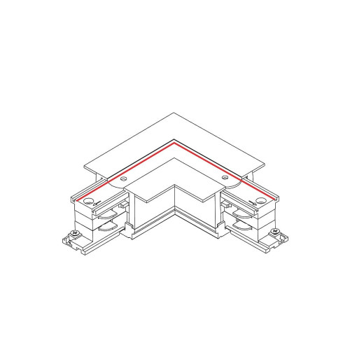 Соединитель Nowodvorski 8683 Ctls Recessed Power L Connector, Left IP20 Bl ( 4012812 )
