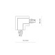 Соединитель Nowodvorski 8684 Ctls Recessed Power L Connector , Left IP20 Wh ( 4012813 )