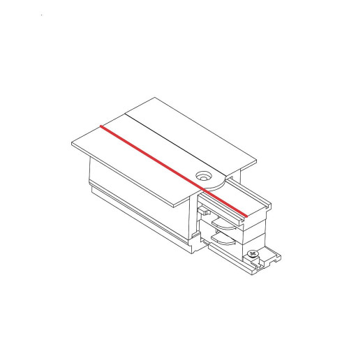 Соединитель Nowodvorski 8691 Ctls Recessed Power End Cap Right IP20 Wh ( 4012819 )