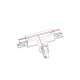 Соединитель Nowodvorski 8704 Ctls Power T Connector Right 2 T-r2 Bl ( 4012831 )