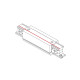 Соединитель Nowodvorski 8708 Ctls Power Straight Connector Bl ( 4012835 )