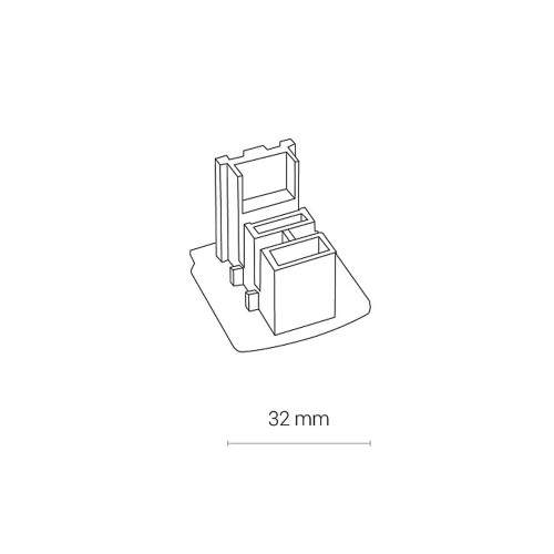 Заглушка Nowodvorski 8711 Ctls Dead End Cap Bl ( 4012837 )