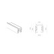 Шинопровод накладной Nowodvorski 8715 Ctls Track 3 Cirtuit 1m IP20 Wh ( 4012841 )