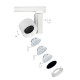 Трековый светильник Nowodvorski 8747 Ctls Nea LED 10W 4000K 3600Lm IP20 Wh ( 4012870 )