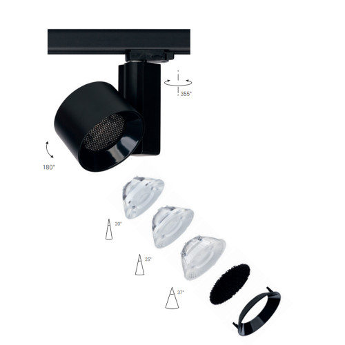 Трековый светильник Nowodvorski 8751 Ctls Nea LED 30W 3000K 2600Lm IP20 Bl ( 4012873 )