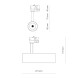 Трековый светильник Nowodvorski 8764 Ctls Milo LED 15W 3000K 1350Lm IP20 Bl ( 4012885 )