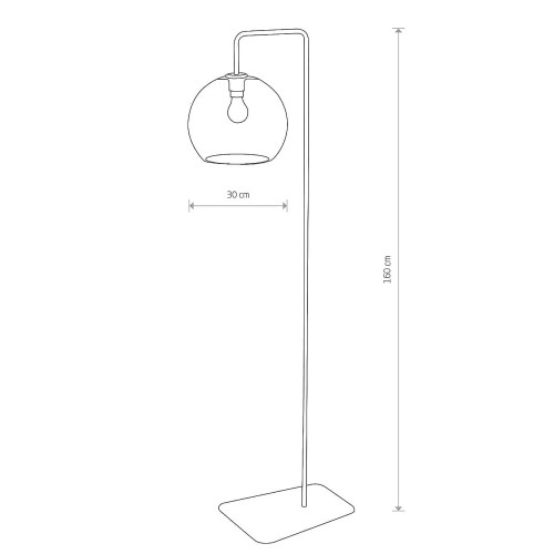 Торшер Nowodvorski 8794 Monaco E27 1x60W IP20 Bl ( 4011998 )