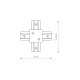 Соединитель Nowodvorski 8837 Profile recessed x-connector IP20 Bl ( 4012162 )