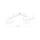 Люстра Nowodvorski 8843 Hawk E27 6x60W IP20 Wh ( 4011442 )