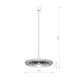 Подвесной светильник Nowodvorski 8874 Umbrella E27 1x60W IP20 Gold ( 4011460 )
