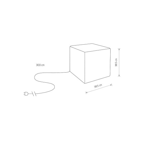 Світильник вуличний Nowodvorski 8966 Cumulus E27 1x60W IP44 Wh ( 4011098 )