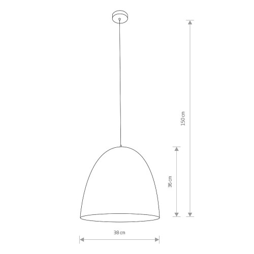 Подвесной светильник Nowodvorski 9021 Egg E27 1x40W IP20 Wh ( 4011489 )
