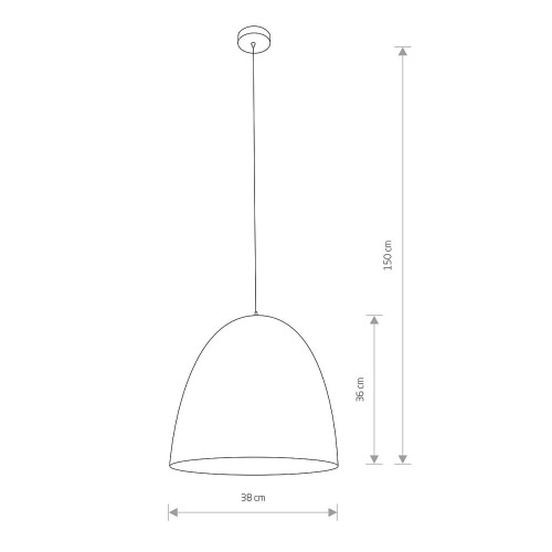 Подвесной светильник Nowodvorski 9022 Egg E27 1x40W IP20 Bl ( 4011490 )