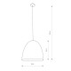 Подвесной светильник Nowodvorski 9022 Egg E27 1x40W IP20 Bl ( 4011490 )