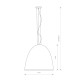 Подвесной светильник Nowodvorski 9026 Egg E27 7x40W IP20 Bl ( 4011494 )