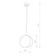 Подвесной светильник Nowodvorski 9033 Wheel E27 1x40W IP20 Bl ( 4011497 )