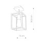 Люстра Nowodvorski 9045 Crate E27 1x60W IP20 Bl ( 4011501 )