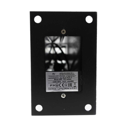 Светильник уличный Nowodvorski 9097 Rio E27 1x40W IP54 Bl ( 4011099 )