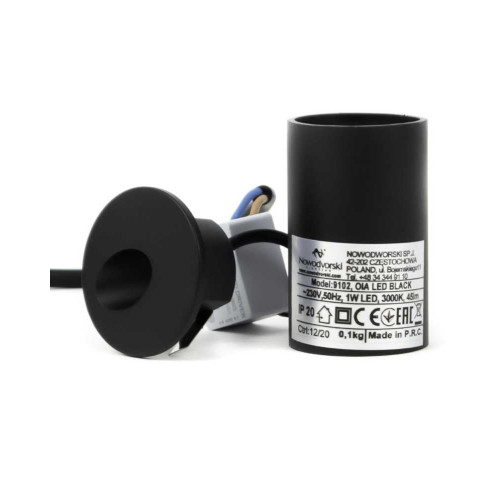 Світильник Nowodvorski 9102 Oia LED 1x1W 3000K 45Lm IP20 Bl ( 4011102 )
