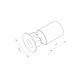 Світильник Nowodvorski 9103 Oia LED 1x1W 3000K 45Lm IP20 Wh ( 4011103 )