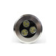 Светильник уличный Nowodvorski 9104 Picco LED 1x3W 3000K 130Lm IP67 Silver ( 4011104 )