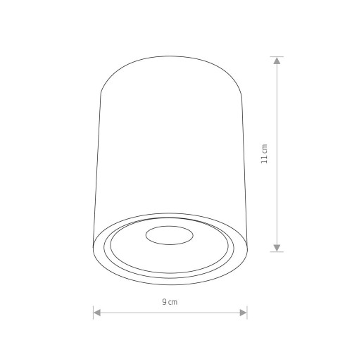 Світильник вуличний Nowodvorski 9108 Edesa LED 1x6W 3000K 460Lm IP54 Wh ( 4011108 )