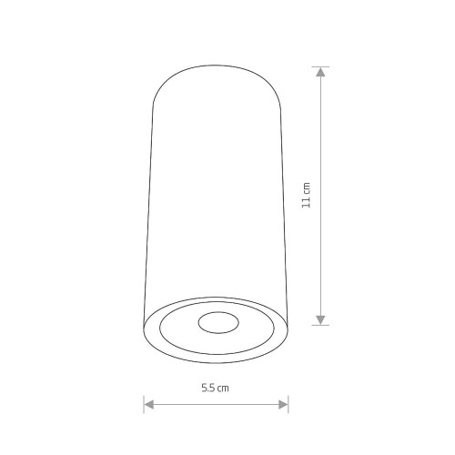 Светильник уличный Nowodvorski 9111 Edesa LED 1x3W 3000K 220Lm IP54 Wh ( 4011110 )