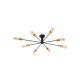 Люстра Nowodvorski 9135 Mill E27 8x60W IP20 Bl ( 4011514 )